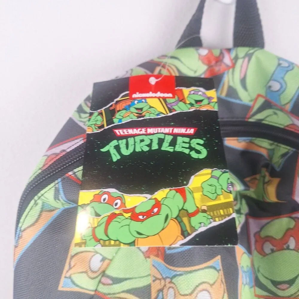 Teenage Mutant Ninja Turtles Full Size School Overnight Backpack Nickelodeon NWT
